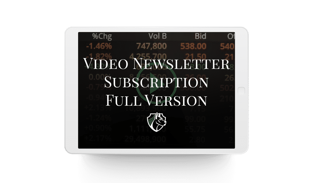 Top Dog Trading Video Newsletter